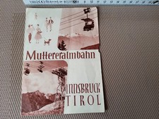 1959 Mutteralmbahn, Insbruck
