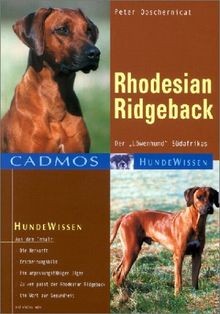 Rhodesian ridgeback von - rhodesian,