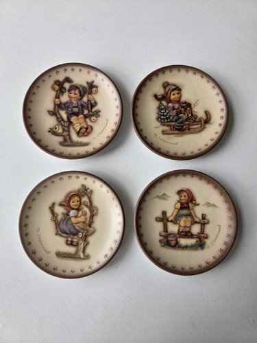 Goebel hummel sammelteller - 4x,