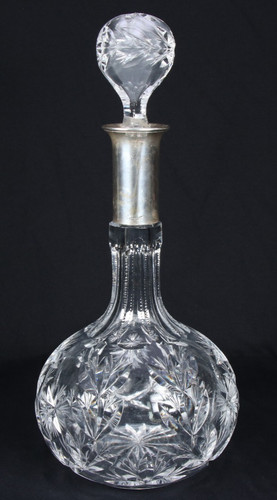 Kristall glas karaffe - kristall,