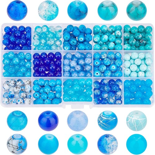 Pandahall style blaue - 15,