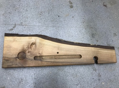 Nussbaum holz badregal bad - nussbaum,