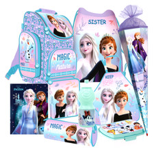 Frozen Eiskönigin Disney 9 tl Set SCHULRANZEN Ranzen SCHULTÜTE 85 cm Tornister