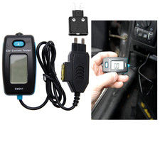 BGS Digitales Amperemeter am Sicherungskasten Strom Verbrauch messen Kriechstrom