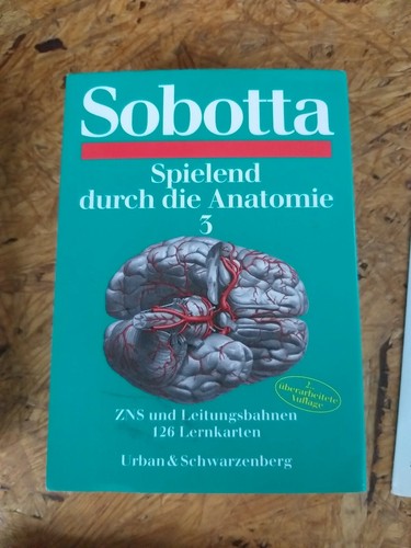 Sobotta lernkarten anatomie - sobotta, 3
