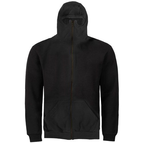 Ninja zipper hoodie jacke - zipper,