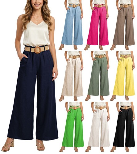 Damen palazzohose high waist - palazzohose,