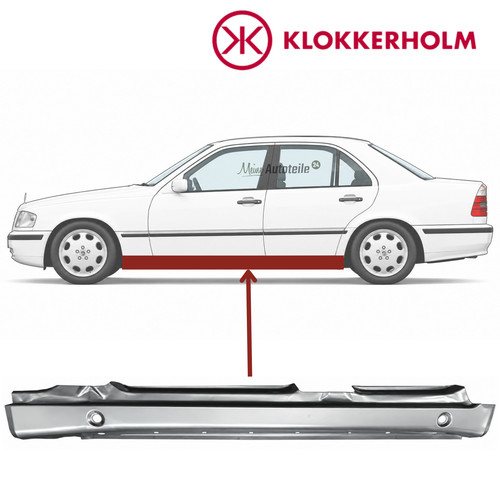 Reperaturblech schweller links - schweller,