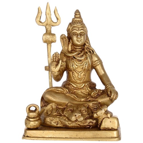 Messing lord shiva mit kleinem - shiva,