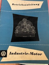 Betriebsanleitung VW Industrie - Motor  Für MF Mähdrescher