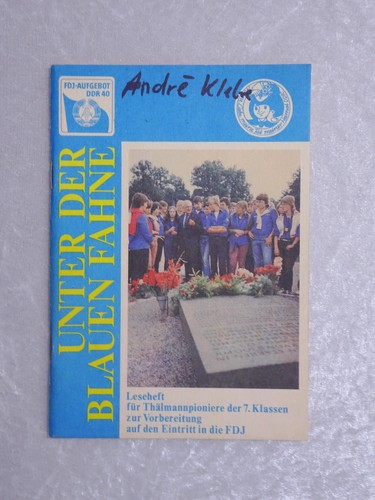 Ddr leseheft fdj - leseheft, unter