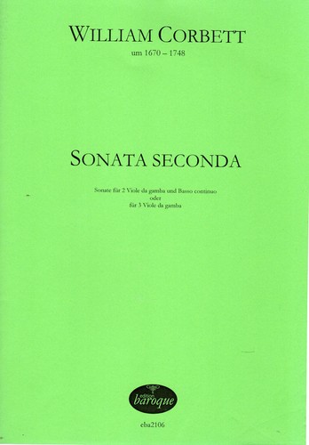 William corbett sonata - william,