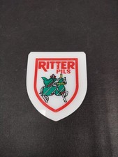Brauerei Emblem Schild Zapfhahnschild - Dortmunder Ritter Brauerei - Ritter Pils