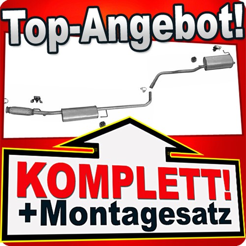 Auspuff für nissan micra - auspuff,