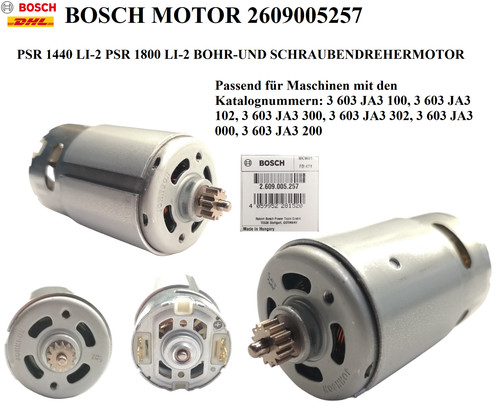 Orginal bosch gleichstrommotor - orginal,
