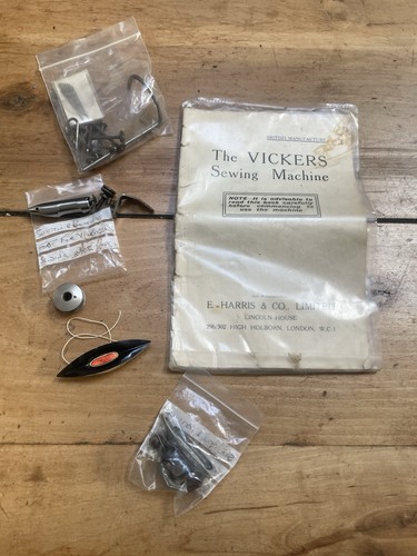 The vickers nähmaschine - vickers,