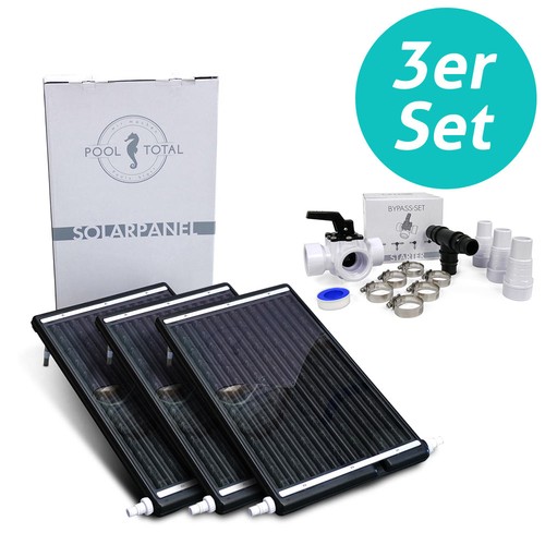 3er set solar poolheizung - 3er,