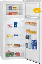 Kühl-Gefrierkombination 206L NoFrost LED 143cm weiß Türanschlag wechselbar