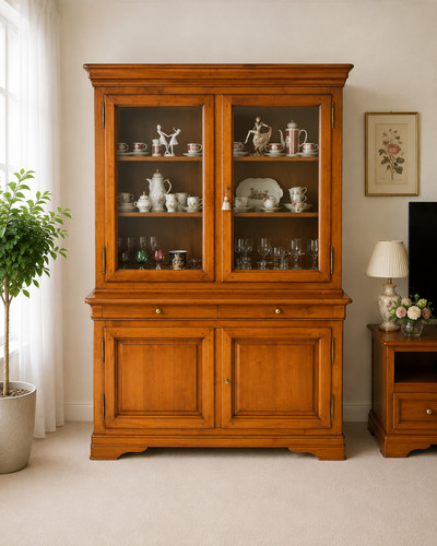 Biedermeier vitrine von selva - vitrine,