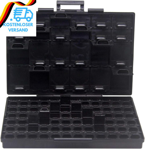 Fach esd bauteile organizer - 96-fach,