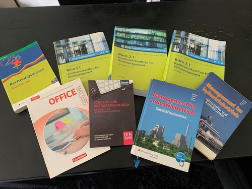 Konvolut bücher kauffrau - 8,