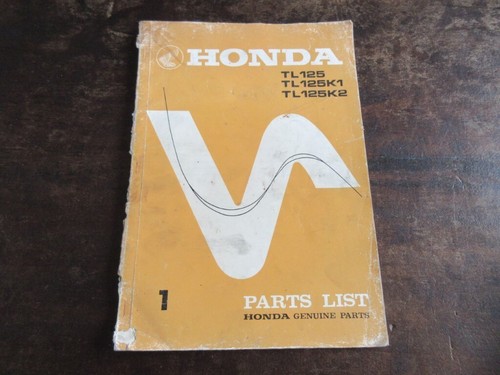 Honda tl125 tl125k1 - honda,