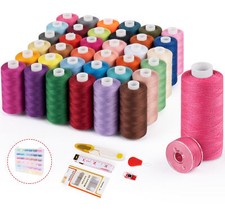 36-tlg. Polyester Nahgarn Set