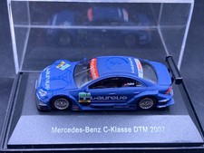 Schuco Modellbau Auto 1:87 H0 Mercedes-Benz C-Klasse DTM 2007 Blau Bosch Dekra
