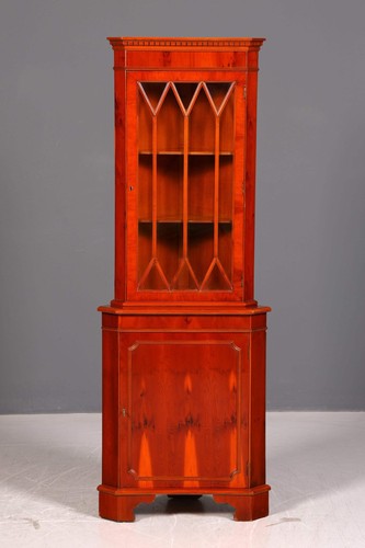 Englische eckvitrine eibe 60er - englische,