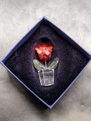 Swarovski happy flowers rote - flowers,,