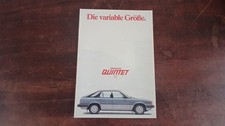 Autoprospekt honda quintet - autoprospekt,