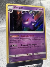 Pokémon Karte Gengar Holo Rare 38/111 Aufziehen der Sturmröte TCG Original