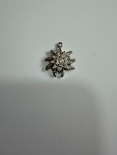 Edelweiß anhänger silber - edelweiß,
