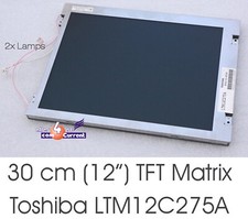 TFT DISPLAY MATRIX TOSHIBA LTM12C275A 31cm 12" TFT COLOR SIMATIC NIXDORF #B72-2