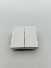 Gira System 55 029527 Serienwippe Doppel Wippe Reinweiß Matt für Schalter Weiß N