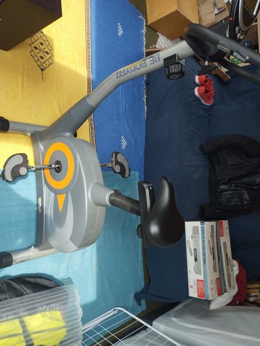 Graue und orange heimtrainer - orange,