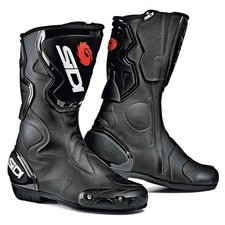 SIDI FUSION Racing Motorradstiefel Herren Mikrofaser - schwarz