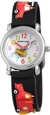 Kinderuhr motiv feuerwehrauto - kinderuhr,
