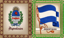 37/1112 SAMMELBILDER ALT  WAPPEN  FAHNE OLYMPIA BANNER