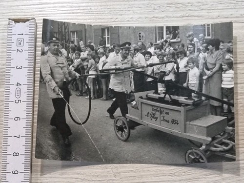 Alt jena feuerwehr ddr - ak,