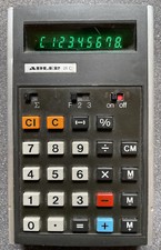 ADLER 81 C TASCHENRECHNER Vintage Calculator - DEFEKT! BROKEN!