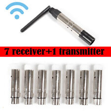 8x DMX512 Funk Receiver Wireless Empfänger Sender Controller für DJ Bühnenlicht