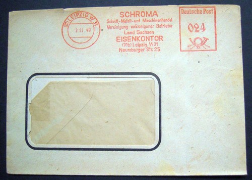 Afs brief 1949 leipzig - , /