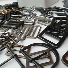 Gürtelschnallen D-Ringe Schnallen Verschlusse in vielen Größen Varianten Farben