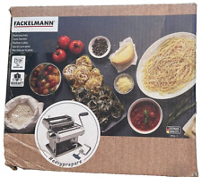 Fackelmann Nudelmaschiene manuelle Pastamaschine 2 verschiedenen Nudelwalzen