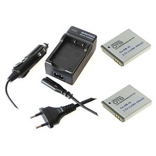 2x Akku und Ladegerät für