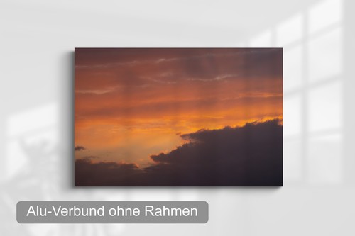 Abendliche wolkenstruktur - abendliche, |