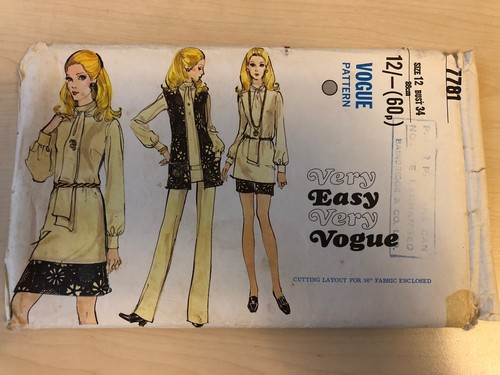 Vintage vogue schnittmuster - vintage,