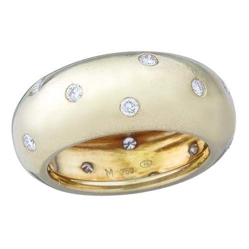 Ring brilliant 750 - yellow, gold