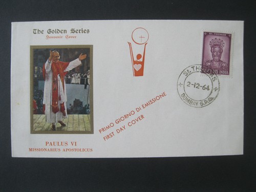 Briefmarke indien brief 1964 - briefmarke,